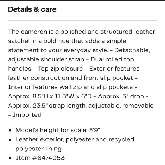 Kate Spade Cameron Medium Satchel in black - Picture 5 of 9